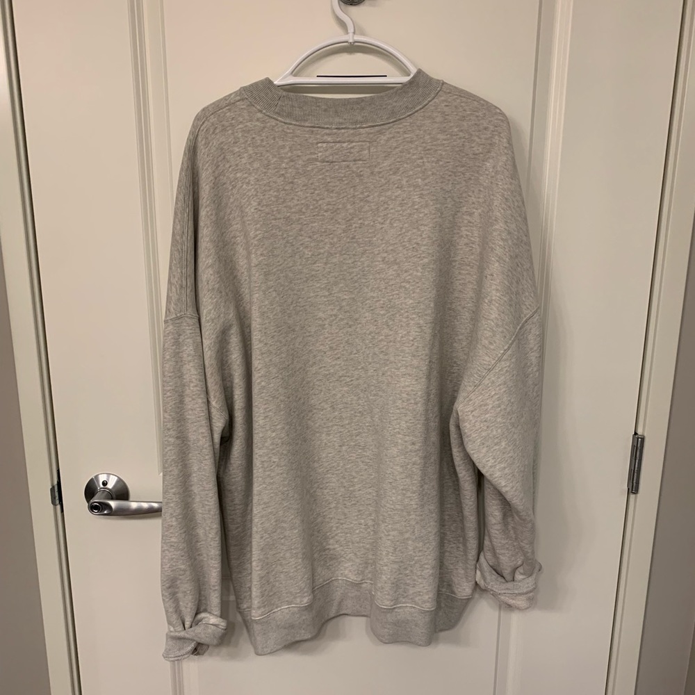 Denali Alaska Gray Graphic Crewneck Sweatshirt - Picture 3 of 4